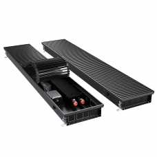Конвектор внутрипольный Royal Thermo ATRIUM TURBO-80/250/1600-DG-U-BL