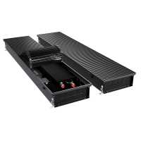 Конвектор внутрипольный Royal Thermo ATRIUM TURBO-110/300/1700-DG-U-BL