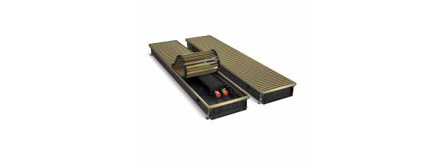 Конвектор внутрипольный Royal Thermo ATRIUM-90/250/2700-DG-U-LB