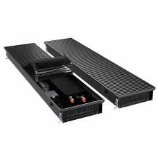 Конвектор внутрипольный Royal Thermo ATRIUM TURBO-90/300/2800-DG-U-BL
