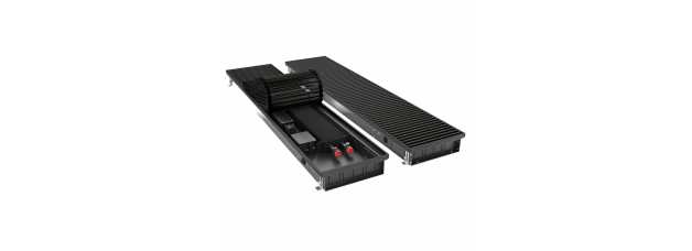Конвектор внутрипольный Royal Thermo ATRIUM TURBO-80/180/1000-DG-U-BL