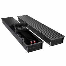 Конвектор внутрипольный Royal Thermo ATRIUM TURBO-110/250/1100-DG-U-BL
