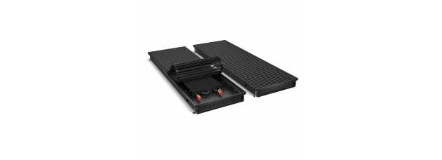 Конвектор внутрипольный Royal Thermo ATRIUM-75/400/1700-DG-U-BL