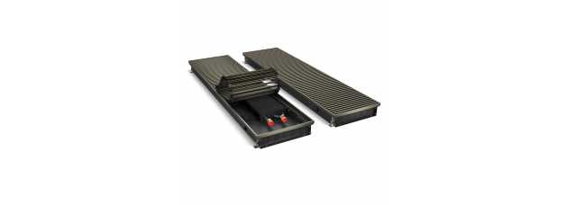 Конвектор внутрипольный Royal Thermo ATRIUM-75/300/2400-DG-U-DB
