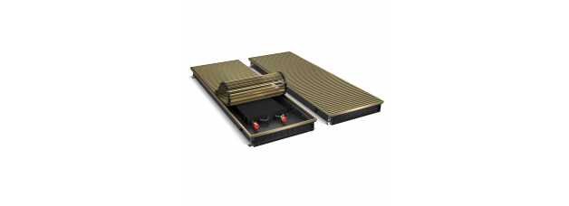 Конвектор внутрипольный Royal Thermo ATRIUM-75/400/2600-DG-U-LB