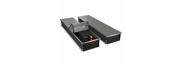 Конвектор внутрипольный Royal Thermo ATRIUM-150/300/2200-DG-U-NA