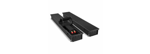 Конвектор внутрипольный Royal Thermo ATRIUM-110/200/1800-DG-U-BL