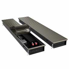 Конвектор внутрипольный Royal Thermo ATRIUM TURBO-90/250/2400-DG-U-DB