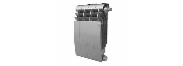 Радиатор Royal Thermo BiLiner 350 /Silver Satin VR - 4 секц.