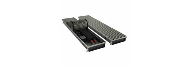 Конвектор внутрипольный Royal Thermo ATRIUM TURBO-80/180/2800-DG-U-LB