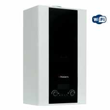 Котел газовый HUBERT AGB 35 WLB настенный, 1 конт., закр.кам.сгор. с трехход. клап., Wi-Fi
