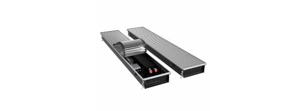 Конвектор внутрипольный Royal Thermo ATRIUM TURBO-90/250/3000-DG-U-NA