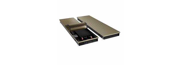 Конвектор внутрипольный Royal Thermo ATRIUM TURBO-80/400/2700-DG-U-AU