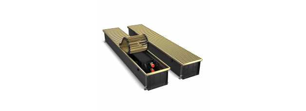 Конвектор внутрипольный Royal Thermo ATRIUM-150/200/1300-DG-U-AU