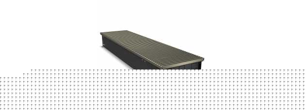Конвектор внутрипольный Royal Thermo ATRIUM TURBO-150/300/2900-DG-U-DB