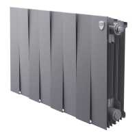 Радиатор биметаллический Royal Thermo PianoForte 300 Серебристый - 8 секц. Радиатор биметаллический Royal Thermo PianoForte 300 Серебристый - 8 секц.