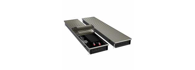 Конвектор внутрипольный Royal Thermo ATRIUM TURBO-90/300/2500-DG-U-LB