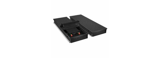 Конвектор внутрипольный Royal Thermo ATRIUM-110/400/2900-DG-U-BL