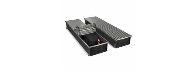 Конвектор внутрипольный Royal Thermo ATRIUM-150/300/1900-DG-U-NA