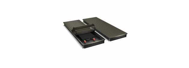 Конвектор внутрипольный Royal Thermo ATRIUM-75/400/1900-DG-U-DB