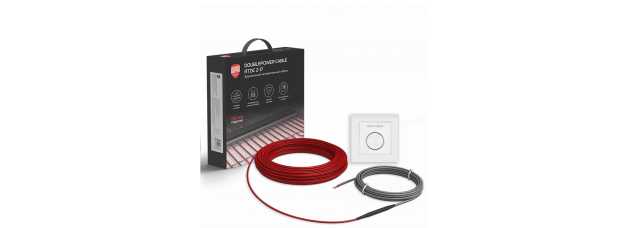 Кабель нагревательный Royal Thermo RTDC 2-17-1000 с терморегулятором RTO-16