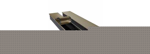 Конвектор внутрипольный Royal Thermo ATRIUM TURBO-150/250/1300-DG-U-AU